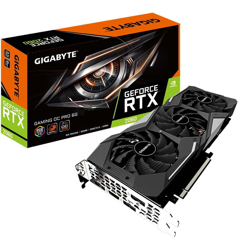 Gigabyte GeForce RTX 2060 GAMING OC PRO 6G  (Rev. 1.0)